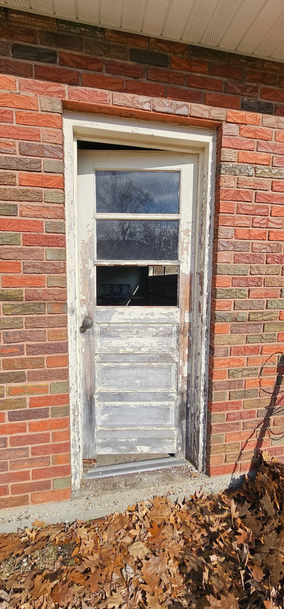 Back Door Replacement — Before