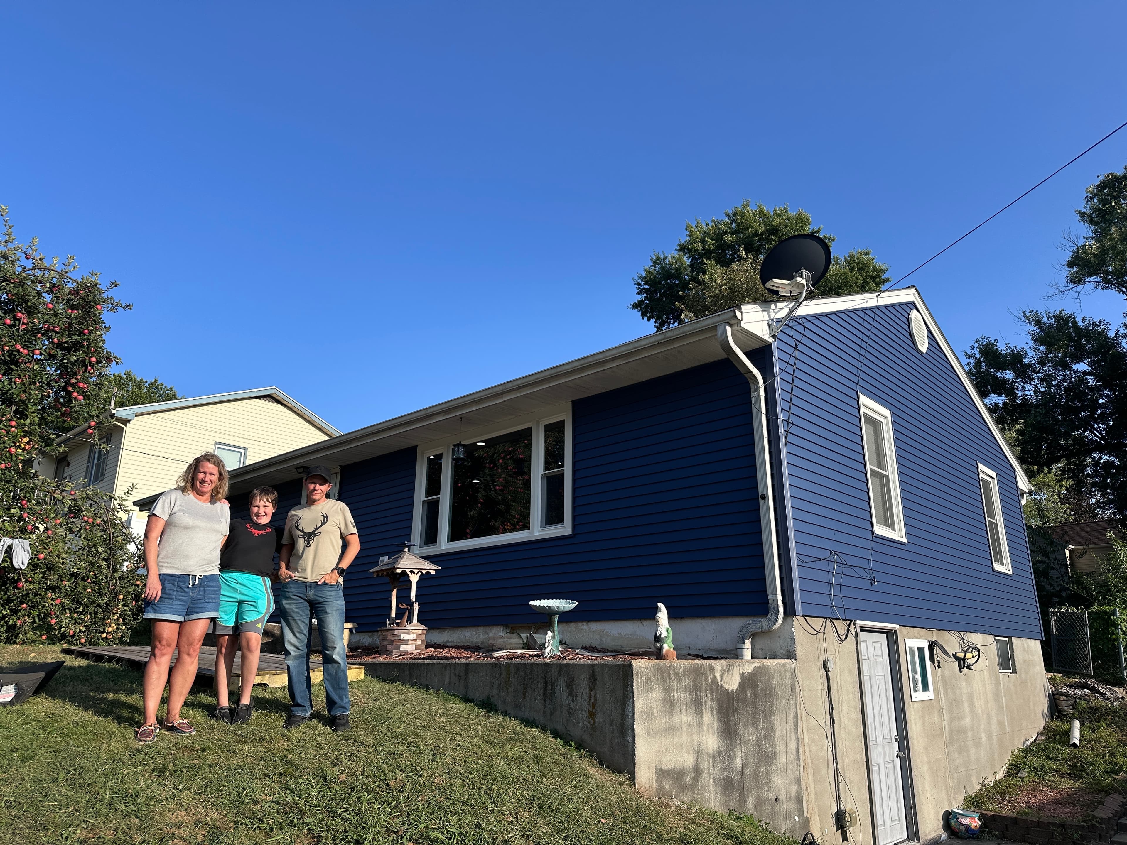 White to Navy Ranch Transformation — After